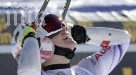 тина вайратер първа победа сезона ските