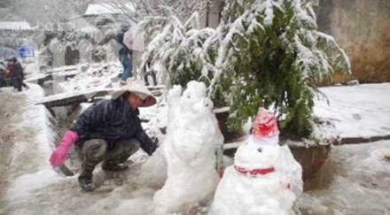 виетнам пръв път години вижда сняг