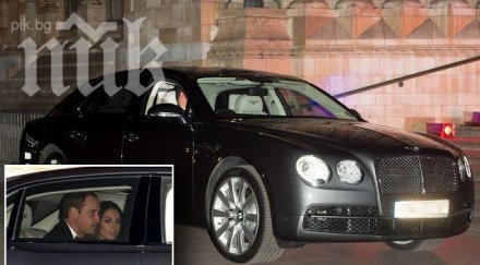 невероятното бентли кейт уилям возят бебето