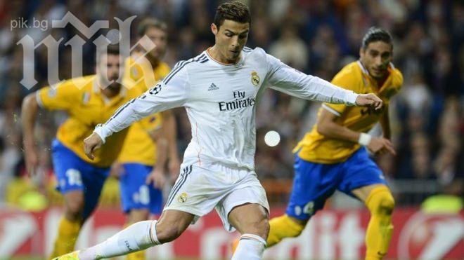 УЕФА обяви Кристиано Роналдо за най-добър в групите на ШЛ, Атлетико (Мадрид) е отбор №1