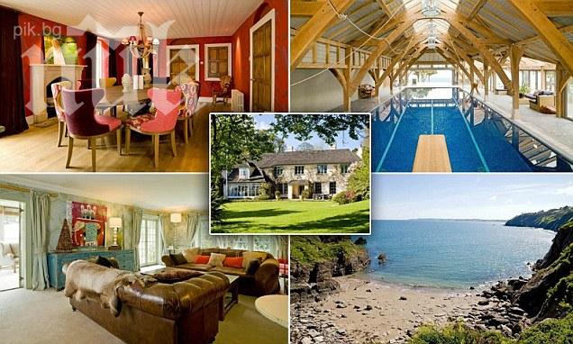 Легендарното имение на лорд Байрон пуснато за продажба за 10, 5 млн. лири. С частен плаж и басейн! /снимки/