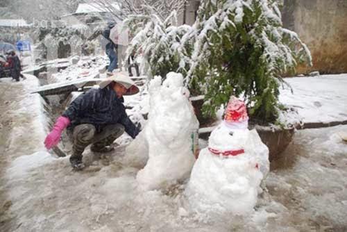 Виетнам за пръв път от години вижда сняг 