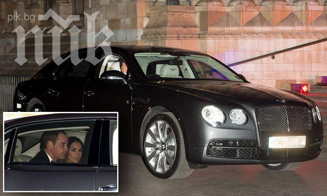 Ето го невероятното Бентли, с което Кейт и Уилям возят бебето си!