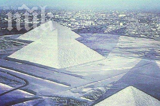 Сняг покри египетските пирамиди за пръв път от 112 години (уникални снимки)