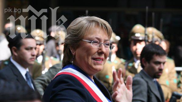 Мишел Бачелет печели президентския вот в Чили

