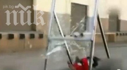 кошмар акробат счупи врата докато опитваше постави рекорд видео