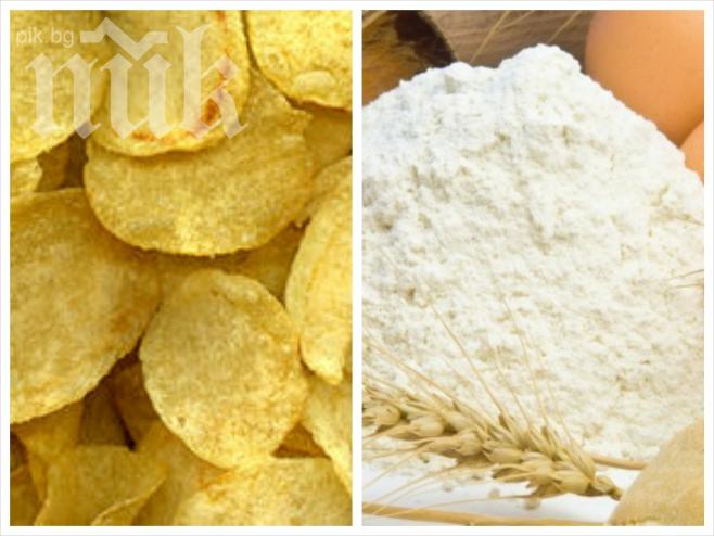 Потрес! Експерти: Заливат пазара с отровни чипсове, вафли и брашно дни преди Коледа