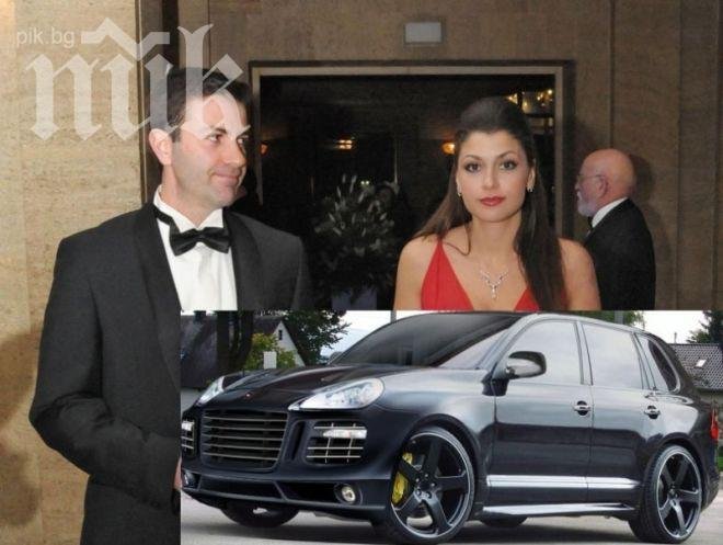 Годеницата на Венелин Петков му подари джип за 140 бона