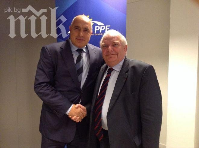 Бойко от Брюксел: Отзвукът в Европа за Волен Сидеров не е никак добър