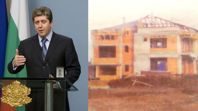 Първанов строи палат за 3 млн. лв.