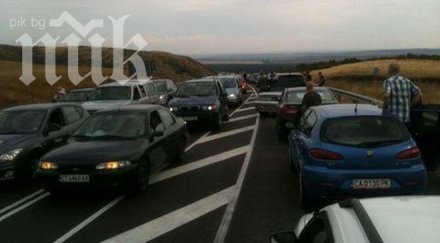 километрично задръстване тракия пазарджик