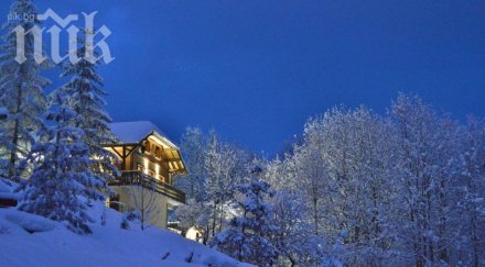 ски ваканция милиони вижте луксозната хижа алпите гореща вана уютна камина бълбукащо джакузи снимки