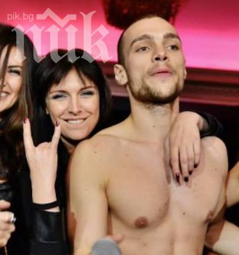 Напук на Тачо! Калканджиева заби Мартин от „Х фактор”! Опипва го гол!