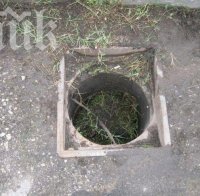 Сръчни апаши задигнаха метални решетки на шахти във Варна 