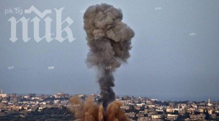 израелската армия извършила въздушни удари ивицата газа