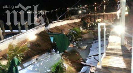 покрив етажна сграда маями срути