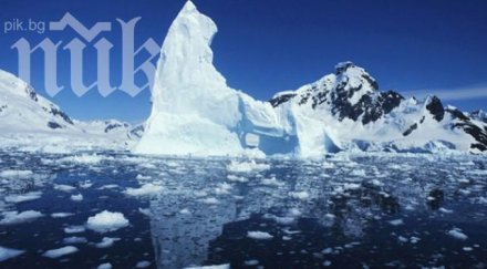 огромно езеро спи леда гренландия