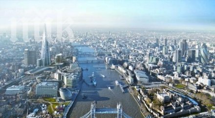 лошото време парализира трафика великобритания