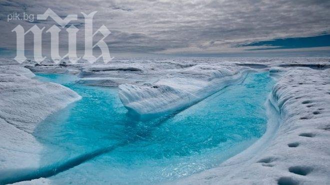 Откриха огромно езеро под ледовете на Гренландия