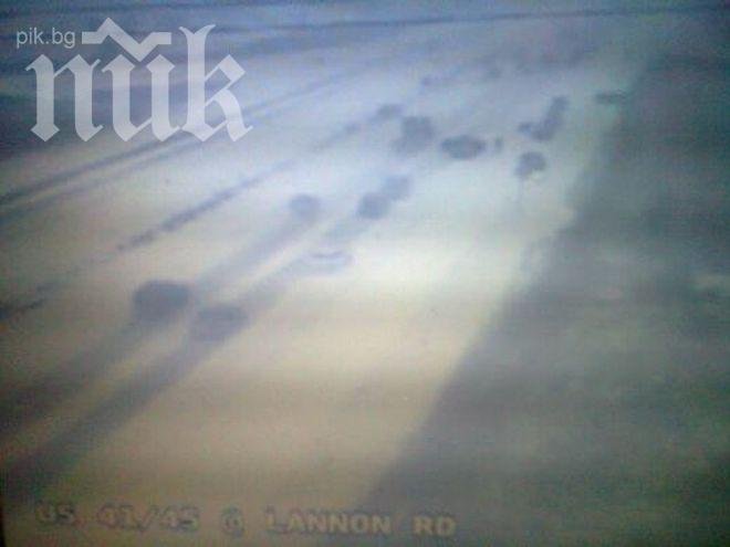 Адска катастрофа продължи над 5 минути (уникално видео)