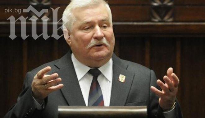 Лех Валенса обяви края на комунизма за голяма грешка заради Камерън