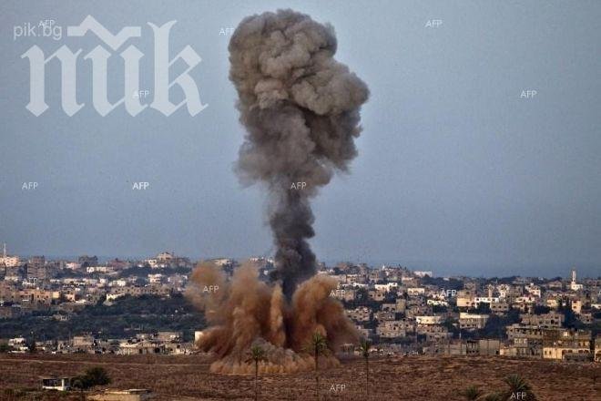 Израелската армия е извършила въздушни удари над Ивицата Газа