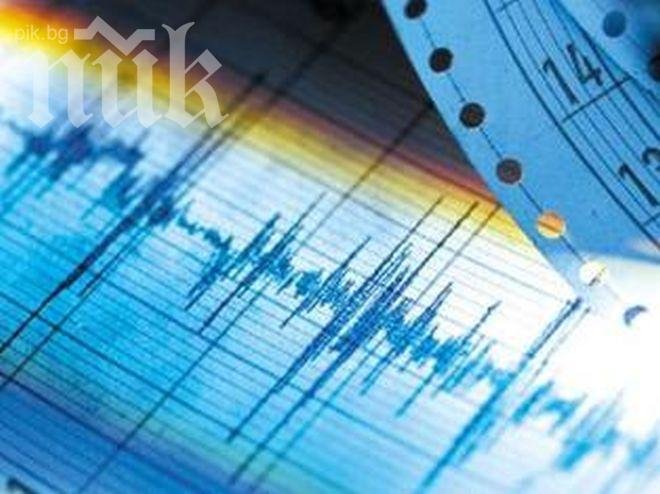 Земетресение от 5,2 удари Тихия океан