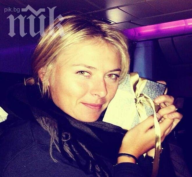 Шарапова се похвали с подарък от Григор Димитров