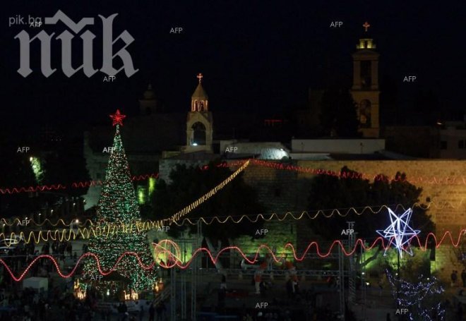 Засилена охрана във Витлеем заради Рождество