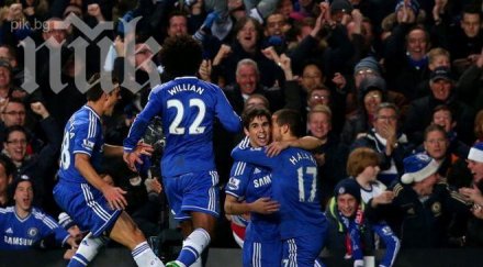 челси наказа ливърпул изхвърли мърсисайдци извън топ