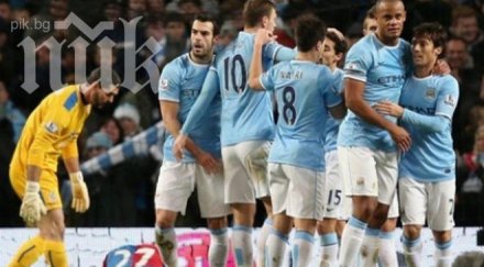 ман сити превзе върха англия измъчена победа етихад