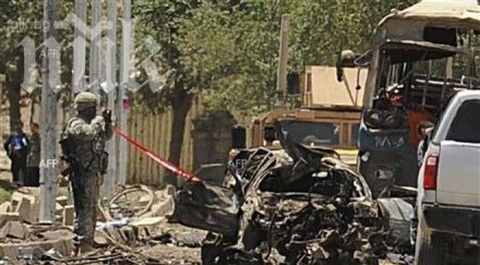 автомобил терорист камикадзе избухна източната част кабул
