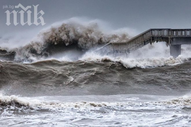 На Камчатка е обявено предупреждение за буря
