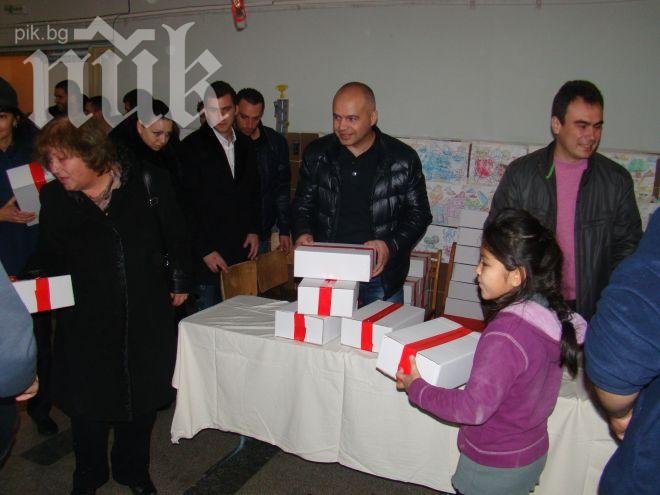 БСП се похвалиха с дарение за децата-бежанци