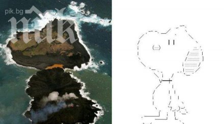 остров формата снупи комиксите цъфна япония снимка