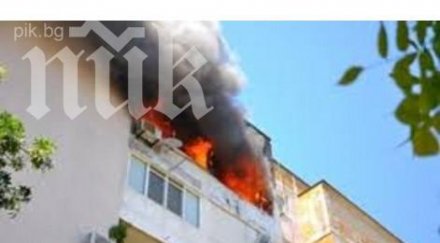 горяха две тераси търговище