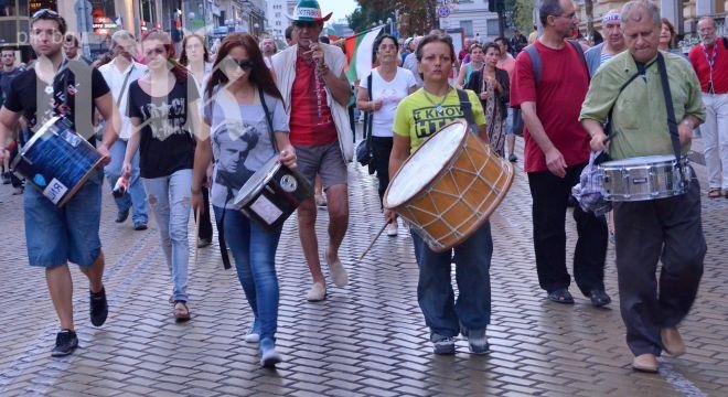 Протестът срещу властта достигна до 70 души