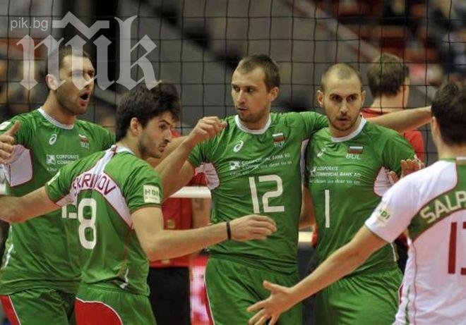 Волейболистите с победа 3:0 срещу Кипър