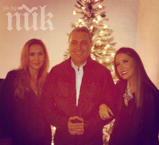 Христо Стоичков гледа баскетбол за ЧНГ в Маями