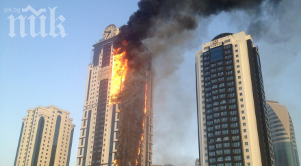 пожар изпепели цял етаж небостъргач манхатън