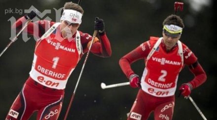 емил хегле свендсен втора поредна победа биатлона