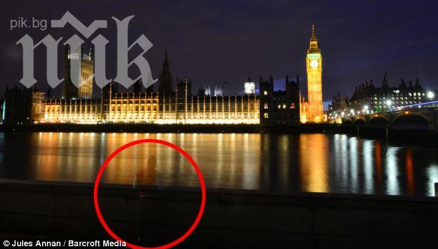 Шок! Призрак побърка Лондон в новогодишната нощ /снимки/