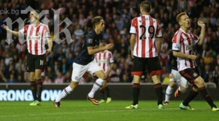 съндърланд продължи кошмара ман юнайтед