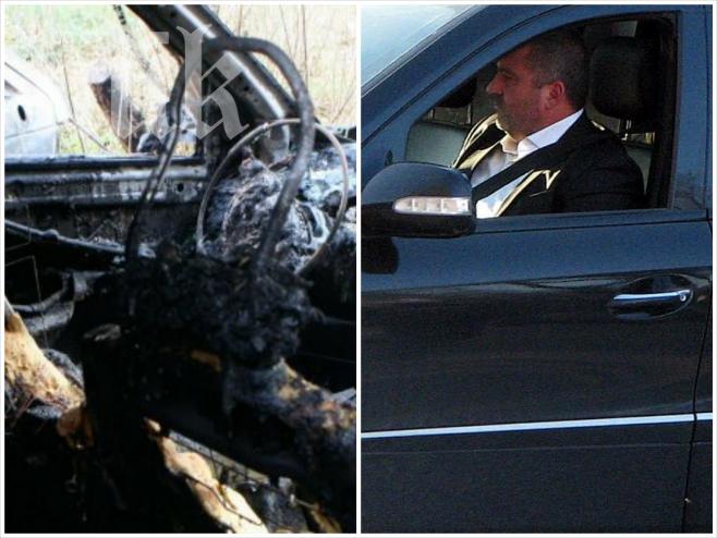 Огнена вендета срещу политик от ГЕРБ! Опожариха му джип Мерцедес и Тойота!