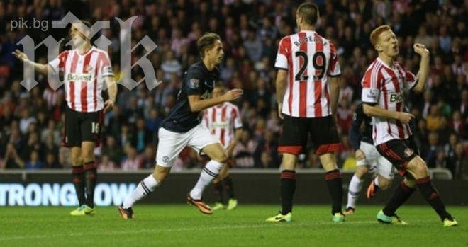 Съндърланд продължи кошмара на Ман Юнайтед