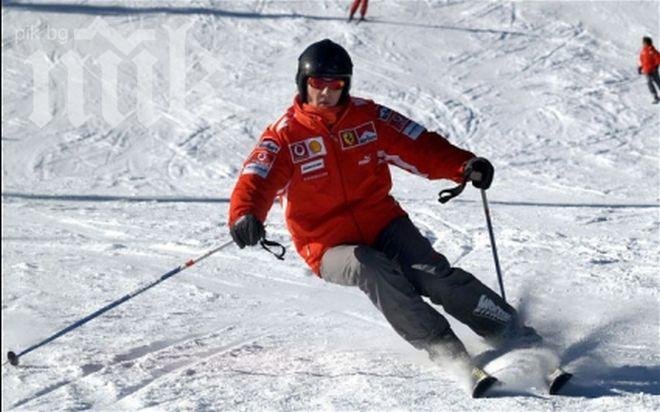 В интернет изтекоха първи кадри от камерата на Шумахер! Вижте! (видео)