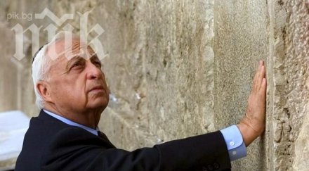 тялото шарон изложено поклонение сградата израелския парламент