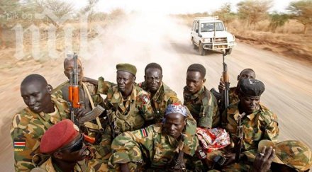 000 души избягали насилието южен судан