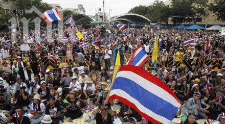 тайланд започват протести опозицията