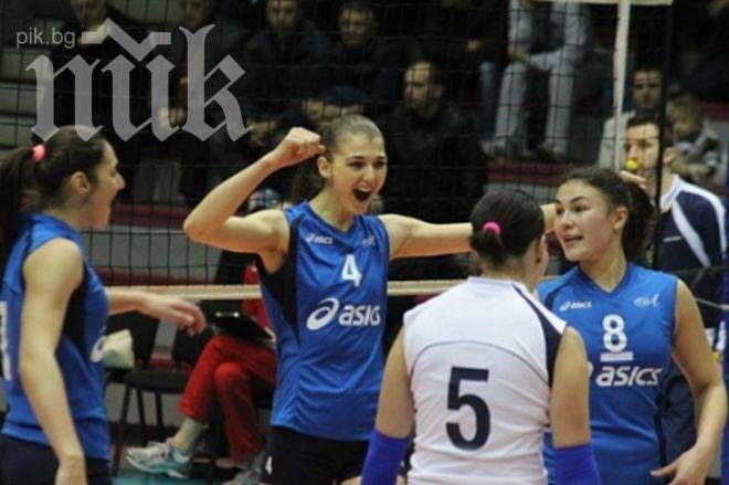 Левски разби ЦСКА с 3:0 в женското дерби